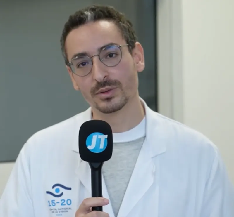Dr Memmi interviewé par le JT de l'Ophtalmologie